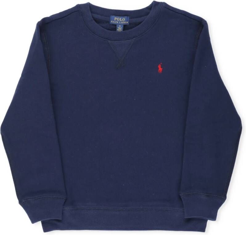 Polo Ralph Lauren Kids Sweatshirt met logostitching model 'KNIT'
