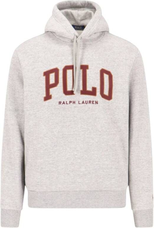 Ralph Lauren Comfortabele en stijlvolle grijze herenhoodie Grijs Heren