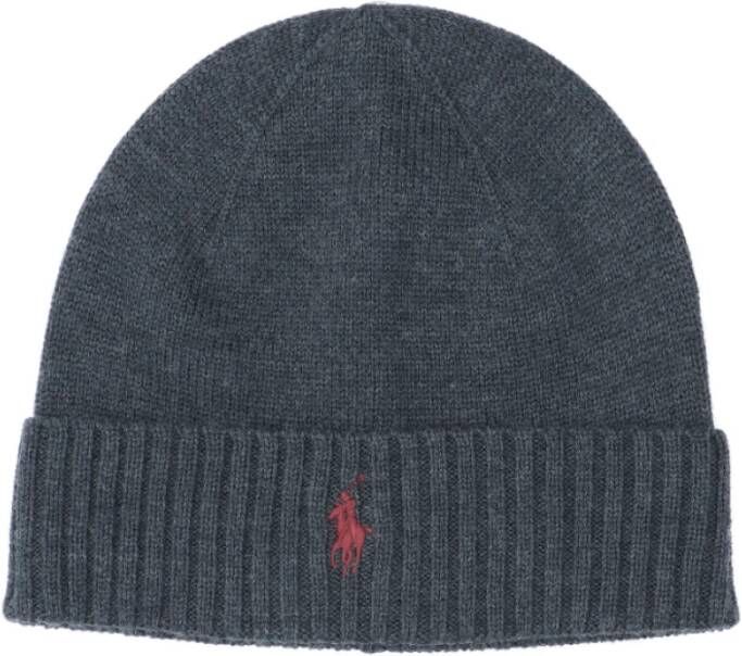 Ralph Lauren Grijze Wintermuts voor Heren Stijlvol en Warm Grijs Heren