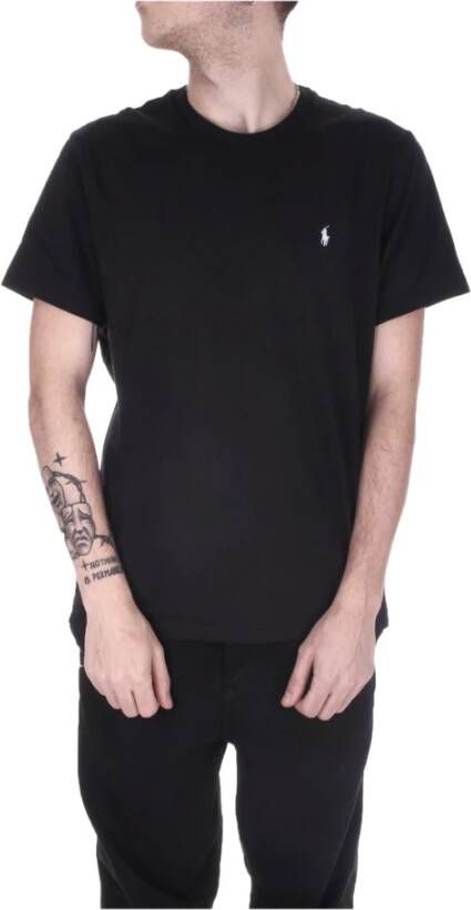 Ralph Lauren Heren T-shirt met korte mouwen Zwart Upgrade Zwart Heren