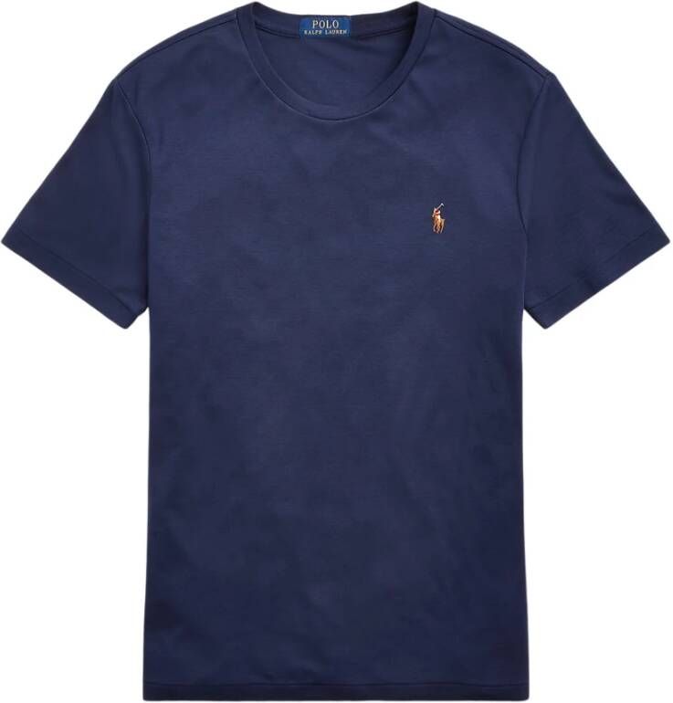 Ralph Lauren Upgrade je casual garderobe met dit heren T-shirt Blue Heren