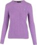 Polo Ralph Lauren Gebreide pullover van een mix van katoen en kasjmier met motiefstitching - Thumbnail 2
