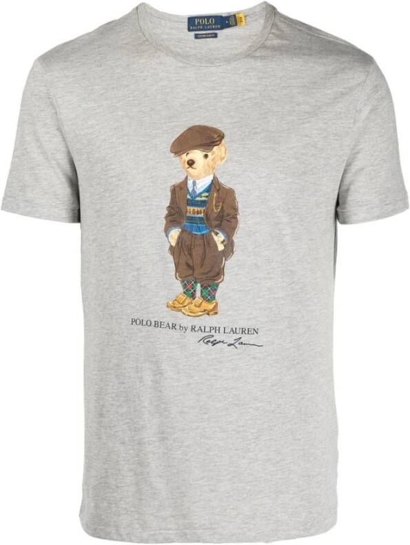 Ralph Lauren Katoenen Casual T-shirt voor Heren Grijs Heren