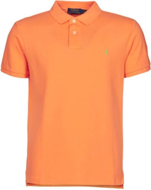 Ralph Lauren Klassiek Heren Polo Shirt Oranje Heren