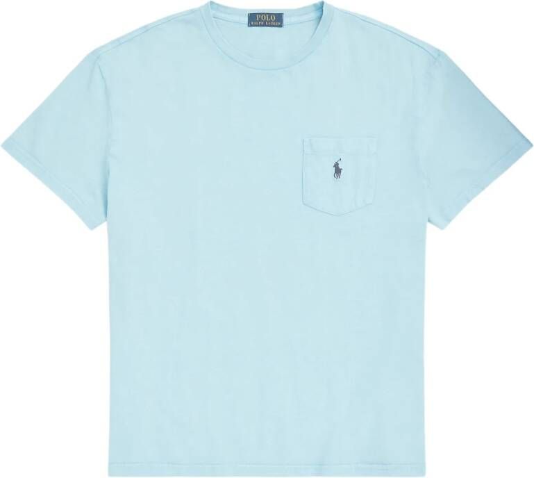 Ralph Lauren Klassiek Heren T-shirt voor de Zomer Blauw Heren