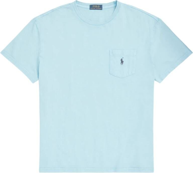 Ralph Lauren Klassiek Heren T-shirt voor de Zomer Blauw Heren