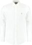 Polo Ralph Lauren Witte Oxford Overhemd Slim Fit Geborduurd Logo White Heren - Thumbnail 2