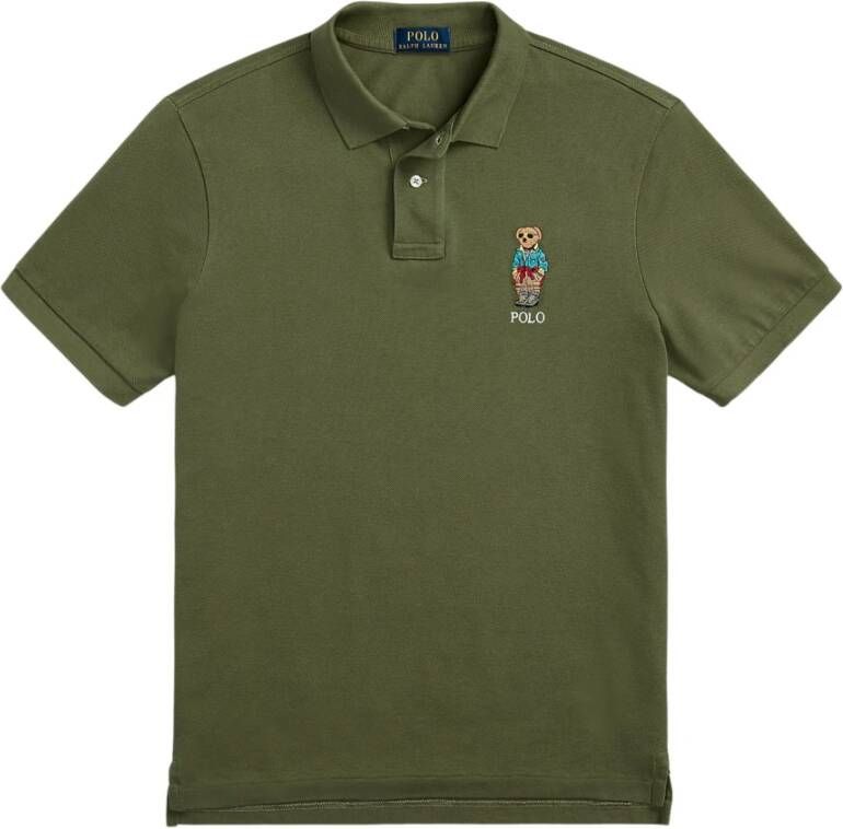 Ralph Lauren Klassiek Polo Shirt Green Heren