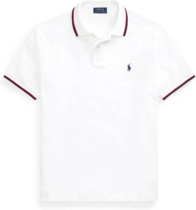 Ralph Lauren Klassiek Polo Shirt White Heren