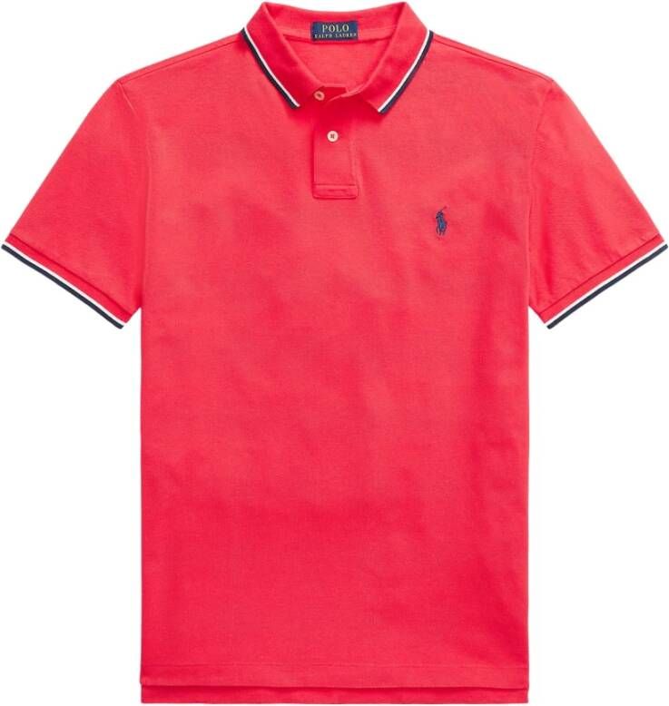 Ralph Lauren Klassieke Polo Shirt Red Heren