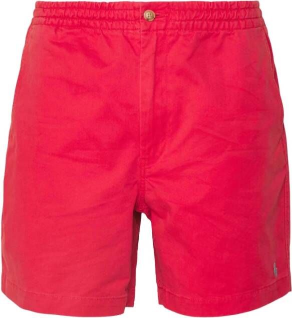 Ralph Lauren Klassieke casual shorts Rood Heren