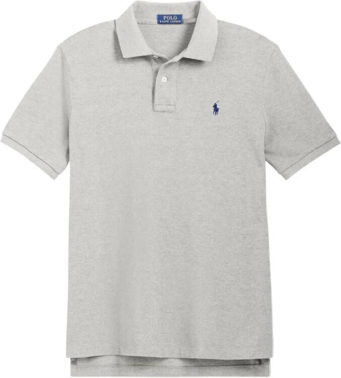 Ralph Lauren Klassieke Polo Shirt Grijs Heren