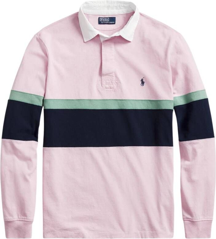 Ralph Lauren Klassieke Polo Shirt Roze Heren
