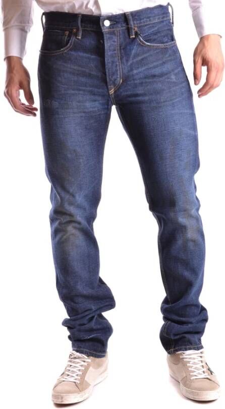 Ralph Lauren Klassieke Straight Jeans Blauw Heren