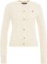 Polo Ralph Lauren Off-White Kabelgebreide Wol-Kasjmier Vest White Dames - Thumbnail 2