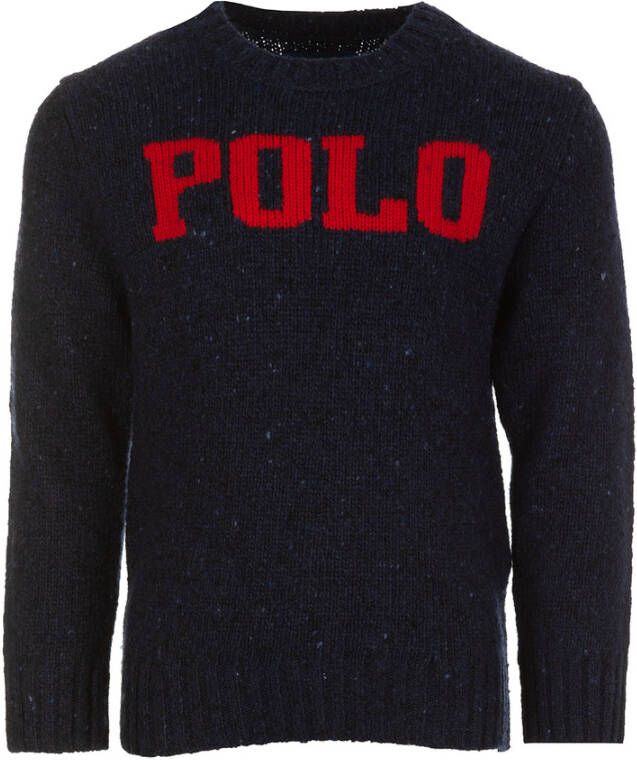 Polo Ralph Lauren Kids Gebreide pullover met labelprint