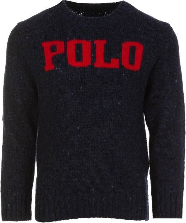Polo Ralph Lauren Kids Gebreide pullover met ingeweven labeldetail
