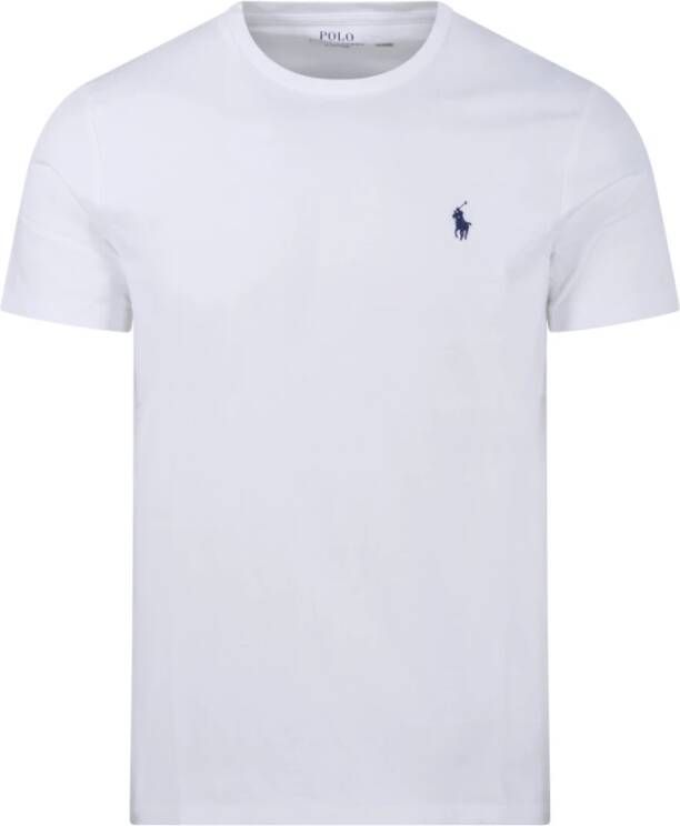 Ralph Lauren Korte Mouw T-Shirt Wit Heren