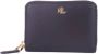 Ralph Lauren Luxe Leren Portemonnee met Rits en Kaartsleuven Zwart Dames - Thumbnail 2