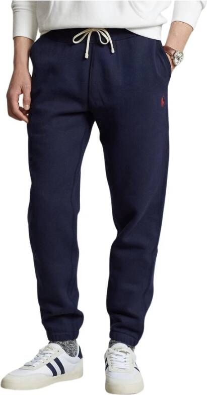 Ralph Lauren Marineblauwe Fleece Trainingspak Broek voor Heren Blauw Heren - Foto 3