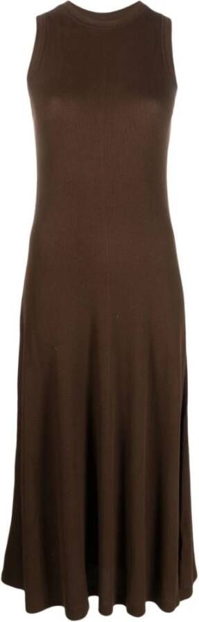 Ralph Lauren Midi Dresses Bruin Dames