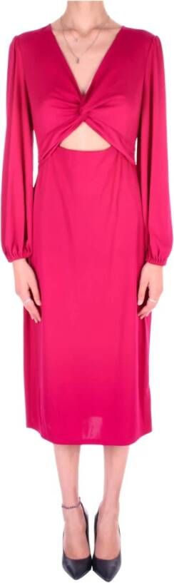 Ralph Lauren Midi Dresses Roze Dames