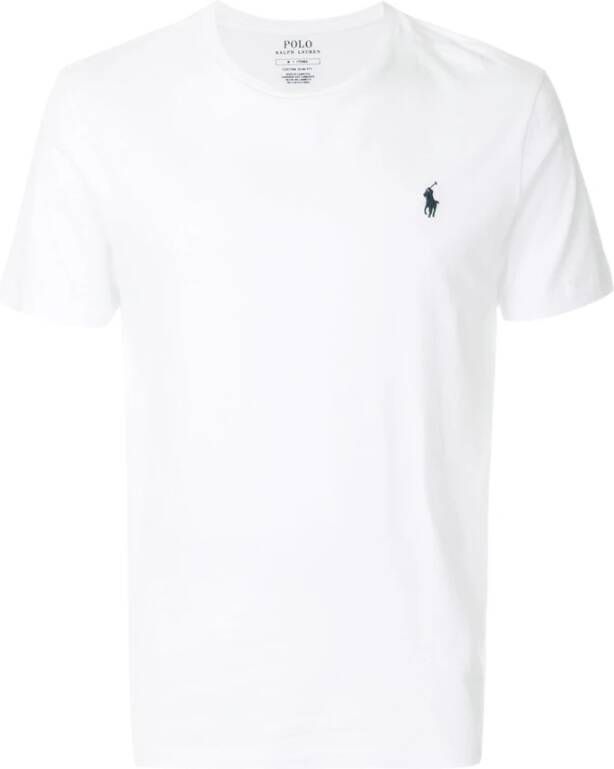 Ralph Lauren Moderne Custom Slim Fit T-Shirt White Heren