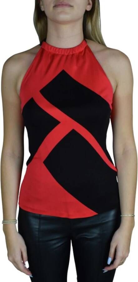 Ralph Lauren Mouwloos topje Rood Dames