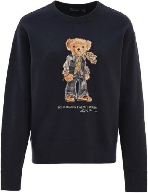 Ralph Lauren Navy Bear Sweatshirt