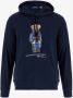 Polo Ralph Lauren Blauwe Sweaters met Capuchon en Berenlogo Blue Heren - Thumbnail 2