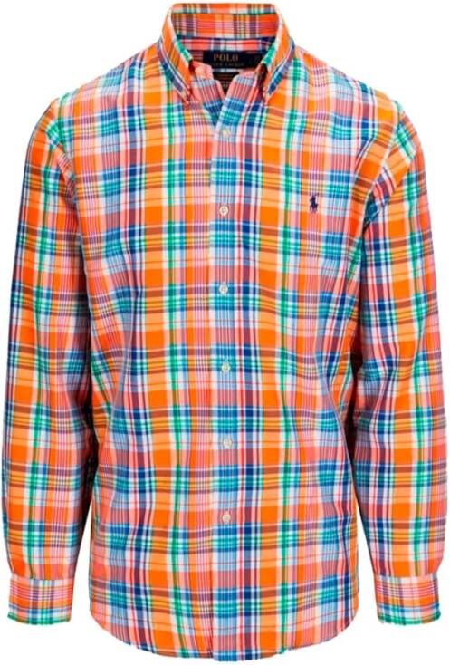 Ralph Lauren Normaal Overhemd Oranje Heren