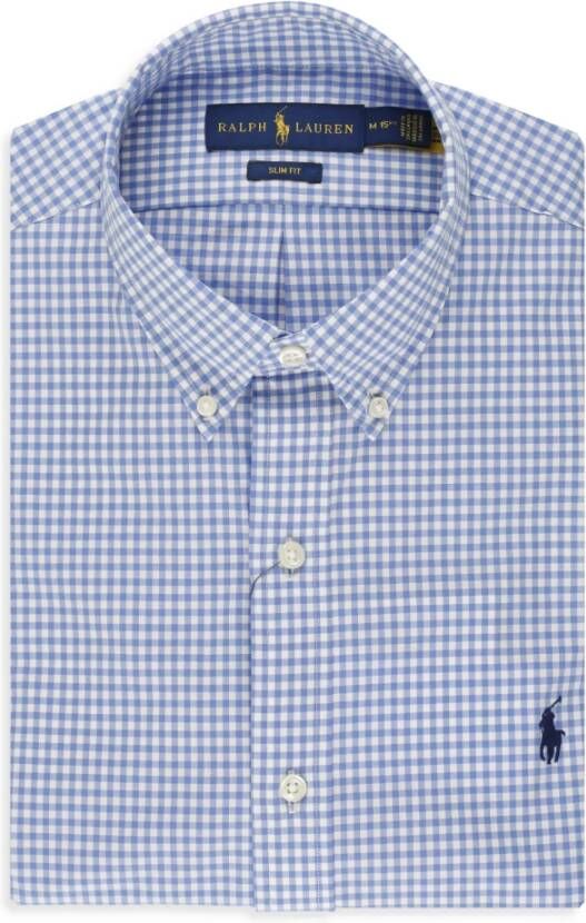Ralph Lauren Normaal shirt Blauw Heren
