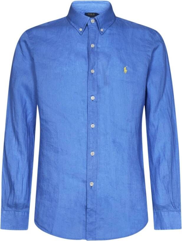 Ralph Lauren Normaal shirt Blauw Heren
