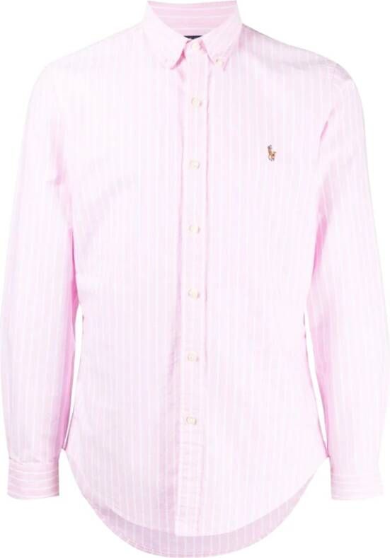 Ralph Lauren Overhemd Roze Heren