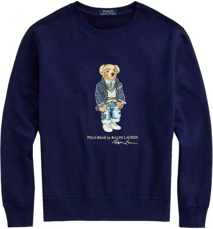 Ralph Lauren Polo Bear Sweatshirt Blauw Heren