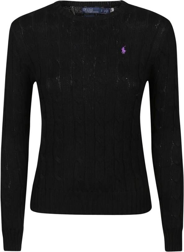 Ralph Lauren Polo Black Juliana Sweater Zwart Dames