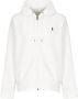 Ralph Lauren Witte Sweaters Blijf modieus en comfortabel met deze Polo Zip Hoodie Wit Heren - Thumbnail 1