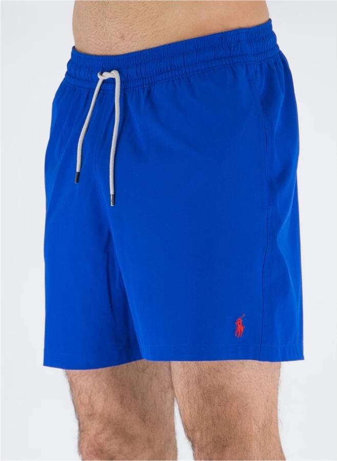 Ralph Lauren Gerecyclede Polyester Zwembroek met Elastische Tailleband Blue Heren - Foto 11
