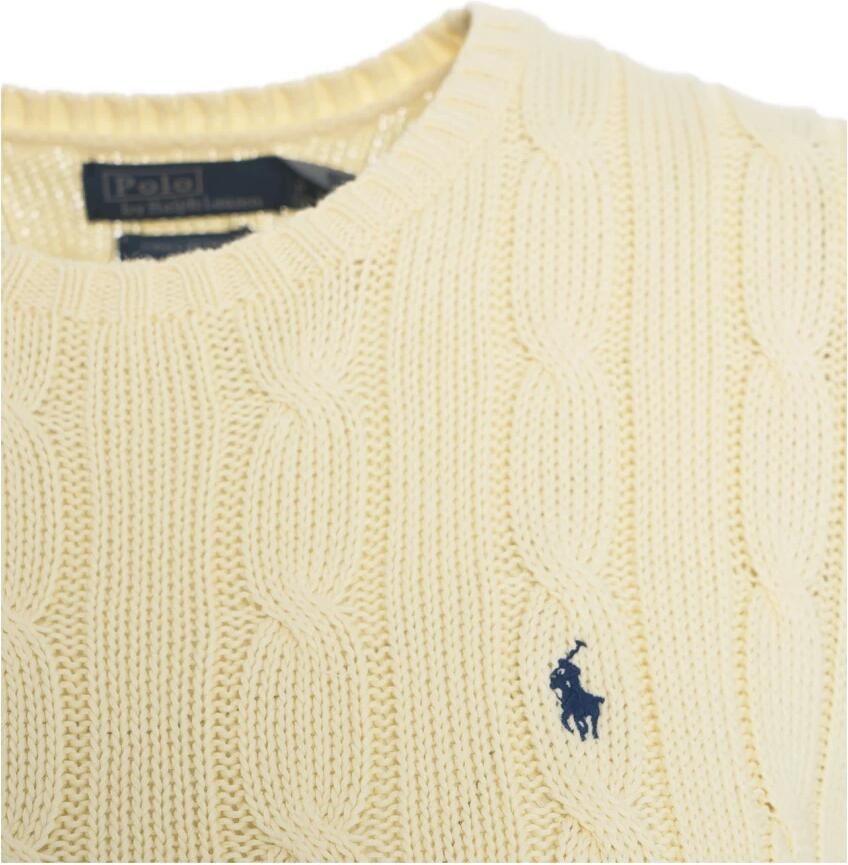 Polo Ralph Lauren Kimberly LS Pullover V-Hals Gebreide Trui voor Moderne Vrouwen White Dames - Foto 2