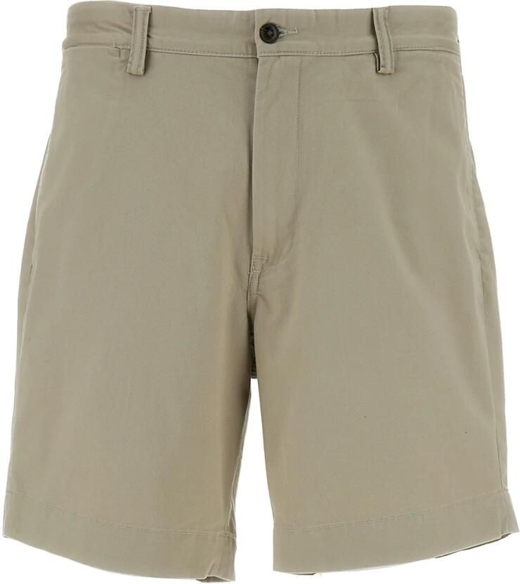 Polo Ralph Lauren Stretch straight fit korte broek met riemlussen model 'BEDFORD' - Foto 4