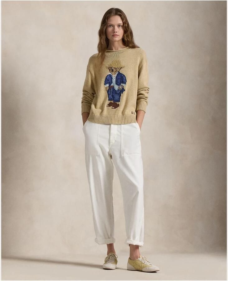 Polo Ralph Lauren Beige Polo Bear Sweater Beige Dames - Foto 2