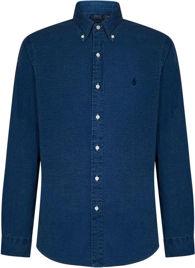 Polo Ralph Lauren Blauw overhemd met knoopsluiting en streepjespatroon Blue Heren - Foto 2