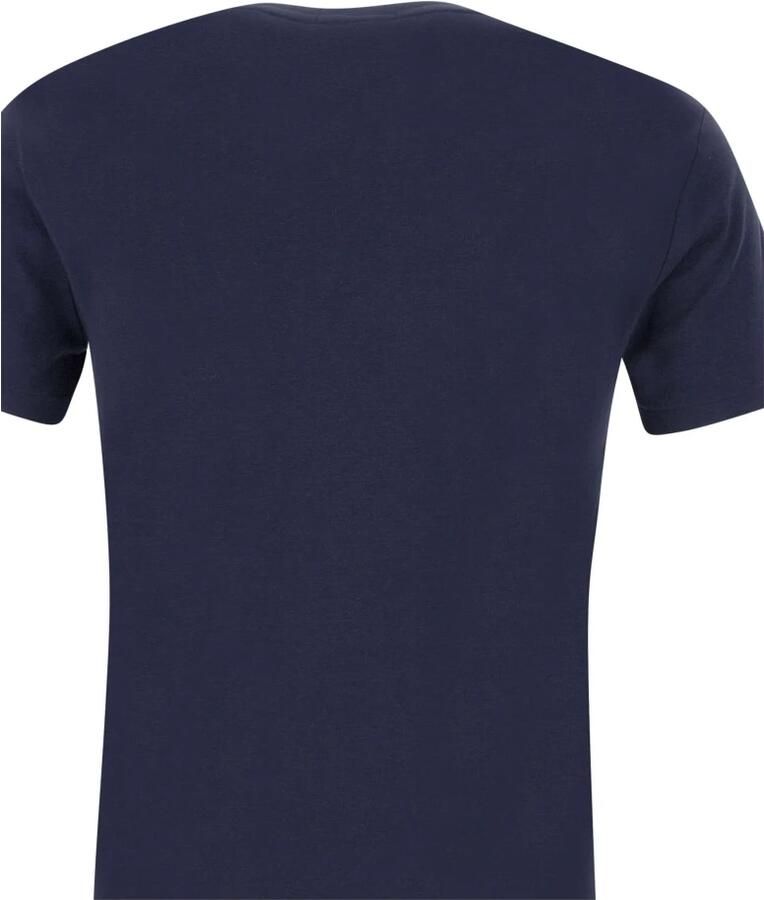 Polo Ralph Lauren T-shirt Korte Mouw T-SHIRT AJUSTE COL ROND EN PIMA COTON LOGO PONY PLAYER MULTICOLO - Foto 2