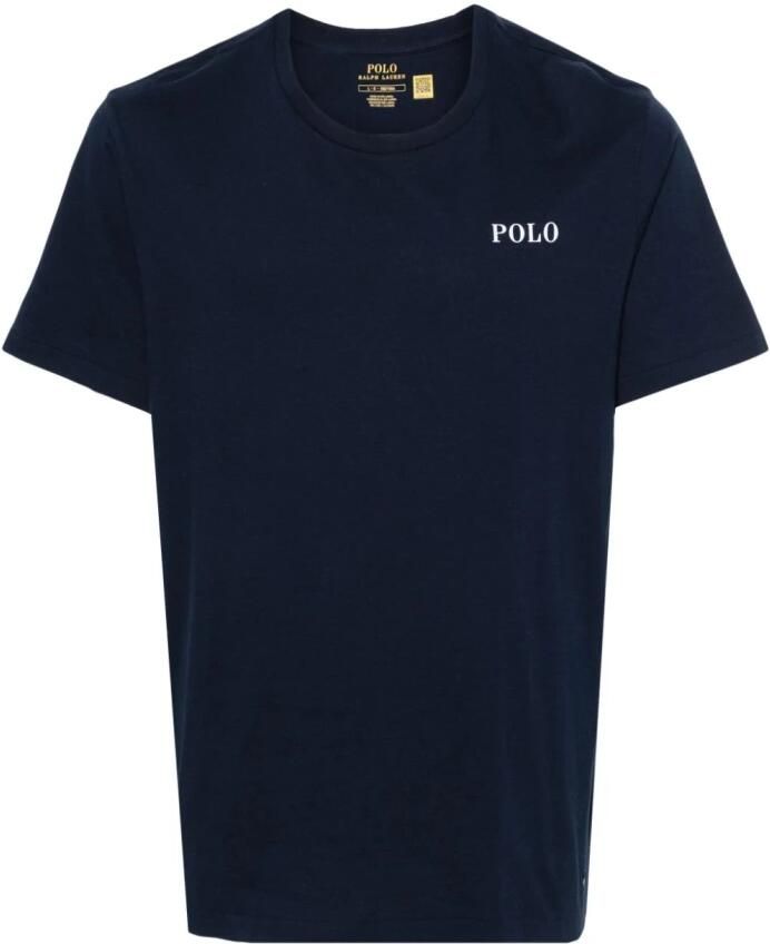 Polo Ralph Lauren Underwear T-shirt met labelprint model 'LIQUID COTTON'