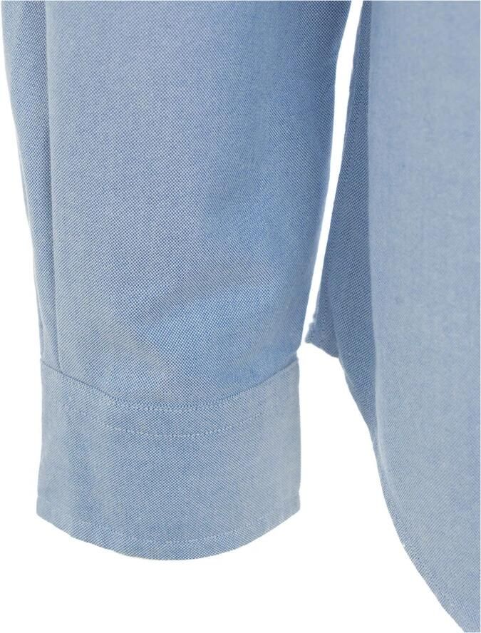 Ralph Lauren Custom Fit Oxford Overhemd Upgrade je Casual Garderobe Blauw Heren - Foto 7