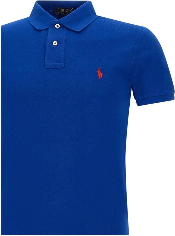 Polo Ralph Lauren Polo Shirt Korte Mouw POLO AJUSTE SLIM FIT EN COTON BASIC MESH - Foto 3