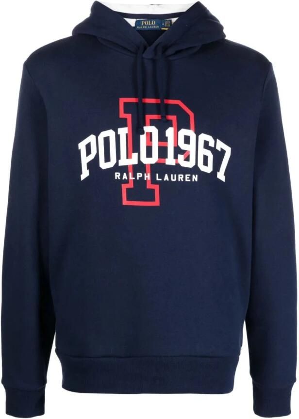 Polo Ralph Lauren Blauwe Casual Sweatshirt met Lange Mouwen Blue Heren