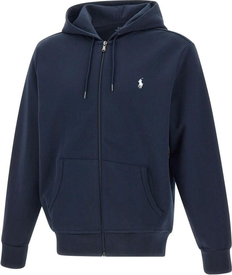 Polo Ralph Lauren Sweater SWEATSHIRT A CAPUCHE ZIPPE EN JOGGING DOUBLE KNIT TECH LOGO PONY - Foto 4