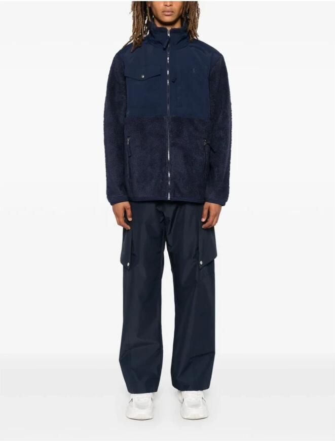 Polo Ralph Lauren Blauwe Jas met Ritssluiting en Stretchboorden Blue Heren - Foto 4