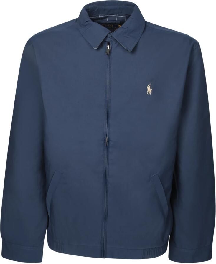 Polo Ralph Lauren Windbreaker met platte kraag en labelstitching - Foto 2